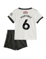 Manchester United Lisandro Martinez #6 Tredjedraktsett Barn 2024-25 Korte ermer (+ bukser)